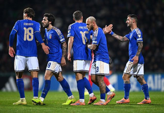 טונאלי ופראטסי בנבחרת איטליה (צילום: Mattia Ozbot - UEFA / Contributor)