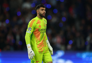 דויד ראיה, שוער ארסנל (צילום: רויטרס)