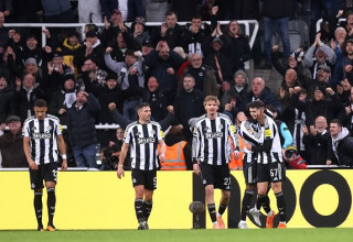 שחקני ניוקאסל (צילום: Gettyimages)