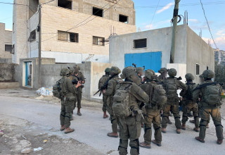  פעילות כוחות צה"ל בכפר קבאטיה (צילום: דובר צה"ל)