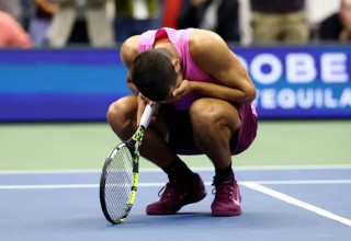 עוד תואר מרגש. אלקראס (צילום: רויטרס)