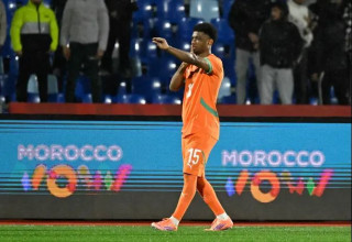 עשה את ההבדל עבור חוף השנהב. אמאד דיאלו (צילום: GettyImages, KHALED DESOUKI/AFP)