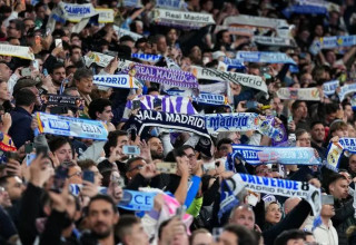 אוהדי ריאל מדריד (צילום: אימג'בנק  GettyImages, Angel Martinez)