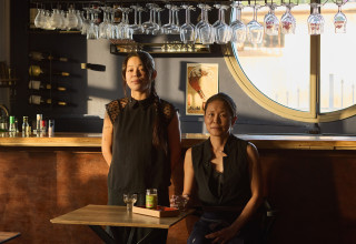 קיו ונאיה איזקאיה כרכור בצ'יינה טאון שרונה תל אביב (צילום: דן פרץ)