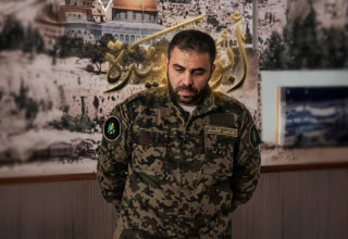 התמונה של אבו עוביידה שחמאס פרסם (צילום: רשתות ערביות)