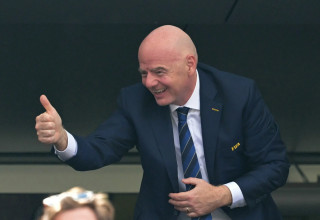 נשיא פיפ"א ג'יאני אינפנטינו (צילום: GettyImages)