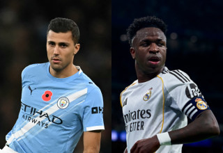 ויניסיוס, רודרי (צילום: עיבוד תמונה, gettyimages)