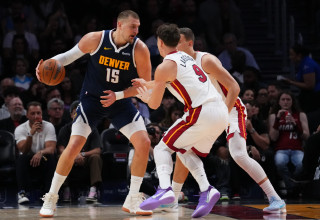 שחקן דנבר נאגטס ניקולה יוקיץ' (צילום: GettyImages, Rich Storry)