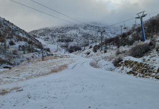 חורף, שלג בחרמון (צילום: אתר החרמון)