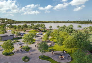  פארק האגמים של נשר (צילום: עיריית נשר)