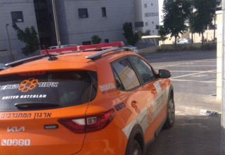 תיעוד מזירת האירוע  (צילום: דוברות איחוד הצלה)