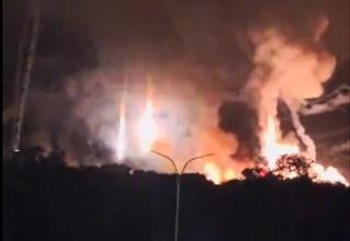 תקיפות בוונצואלה (צילום: צילום מסך רשת X)