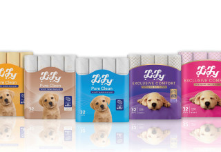 נייר הטואלט של "לילי" בנראות חדשה (צילום: יח"צ)