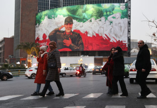 רחובות טהרן (צילום: רויטרס)