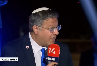 איתמר בן גביר (צילום: צילום מסך, ערוץ 14)