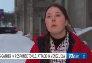 ג'סיקה פליכטה, נעצרה בעקבות ביקורת על טראמפ (צילום: צילום מסך מתוך X (לשעבר טוויטר))