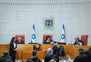 דיון בבג"ץ (צילום: חיים גולדברג פלאש 90)