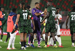 שחקני נבחרת ניגריה (צילום: Getty images)