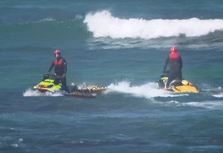 החיפושים אחר הנעדר באוסטרליה (צילום: צילום מסך)