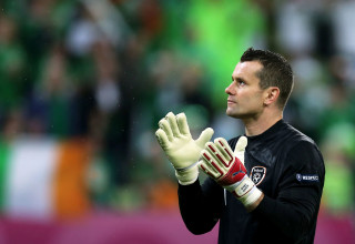 שוער העבר האירי שיי גיבן (צילום: GettyImages, Alex Grimm)