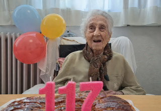 מריה ברניאס חוגגת 117. סוד החיים הארוכים (צילום: רויטרס)