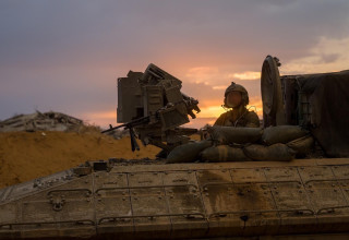 חטיבת גולני בעזה (צילום: דובר צה"ל)