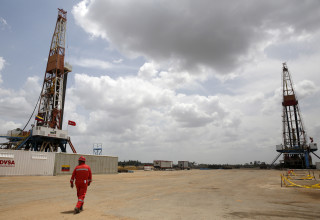 אתר קידוח נפט בונצואלה  (צילום: רויטרס)