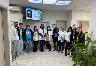 נוער לתת ביום התודה הישראלי (צילום: באדיבות נוער לתת )