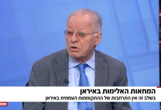 אהוד יערי, מהדורת חדשות 12 (צילום: צילום מסך חדשות 12)