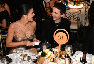 קיילי ג׳נר וטימותי שאלאמה (צילום: Michael Kovac/Getty Images for Moët & Chandon)