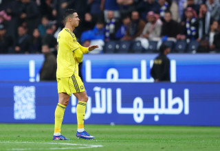 שחקן אל נאסר כריסטיאנו רונאלדו (צילום: GettyImages, Yasser Bakhsh)