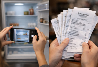 מותחן במסעדה (צילום: AI)