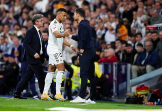 צ'אבי אלונסו, קיליאן אמבפה, ריאל מדריד (צילום: GettyImages, Denis Doyle)