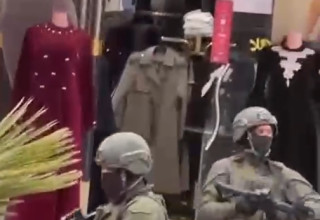 אירוג חריג בחברון - בדואים התחזו ללוחמי צה"ל ושדדו חנות (צילום: צילום מסך)