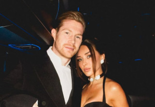 קווין דה בראונה ואשתו מישל (צילום: מסך, אינסטגרם)