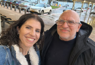 יעקב הררי ובתו יעל (צילום: באדיבות המשפחה)