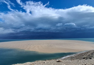 שפך נחל דרגה (צילום: אסף מזרחי, רשות הטבע והגנים)