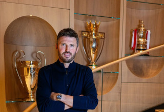 מנג'ר מנצ'סטר יונייטד מייקל קאריק (צילום: אתר רשמי, האתר הרשמי של מנצ'סטר יונייטד)