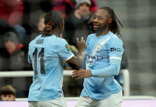 אנטואן סמניו שחקן מנצ'סטר סיטי (צילום: רויטרס)