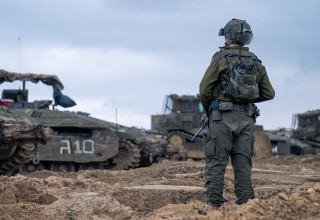 פעילות כוחות חטיבה 7 בדרום רצועת עזהדובר צה"ל (צילום: דובר צה"ל)