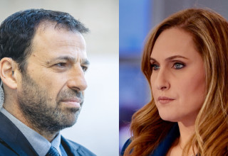 קרן מרציאנו, רביב דרוקר (צילום: יונתן זינדל פלאש 90, קשת 12)