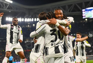 שחקני יובנטוס חוגגים (צילום: BSR Agency)