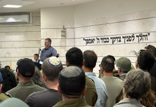 הלווייתו של איש המילואים ג’וש בון (צילום: פלד ארבלי)