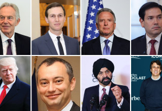 חברי מועצת השלום (צילום: רויטרס,ויקימדיה,Getty images,מרכז פרס לשלום וחדשנות)