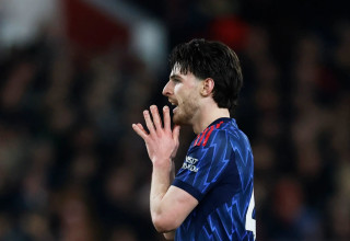 דקלן רייס, קשר ארסנל (צילום: רויטרס)