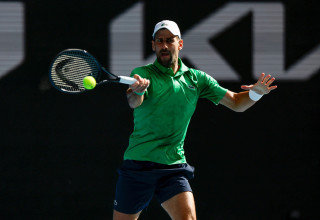 נובאק ג'וקוביץ', אליפות אוסטרליה 2026 (צילום: רויטרס)