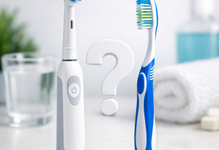 מברשת חשמלית מול רגילה (צילום: AI)