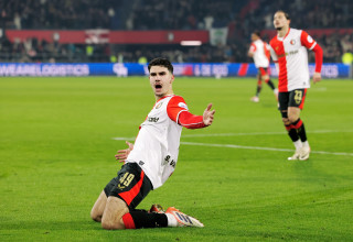 שחקן פיינורד שאקיל ואן פרסי (צילום: GettyImages, Pim Waslander/Soccrates)