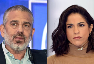 נסלי ברדה, ינון מגל (צילום: Arie Leib Abrams/Flash90, קשת 12)