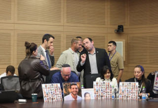 ח"כ שמחה רוטמן בוועדת חוקה, בדיון על חוק ועדת חקירה (צילום: מרק ישראל סלם)